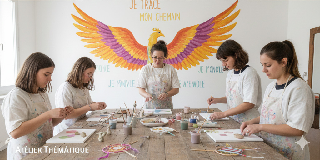 Atelier thématique pour femme à Saintes